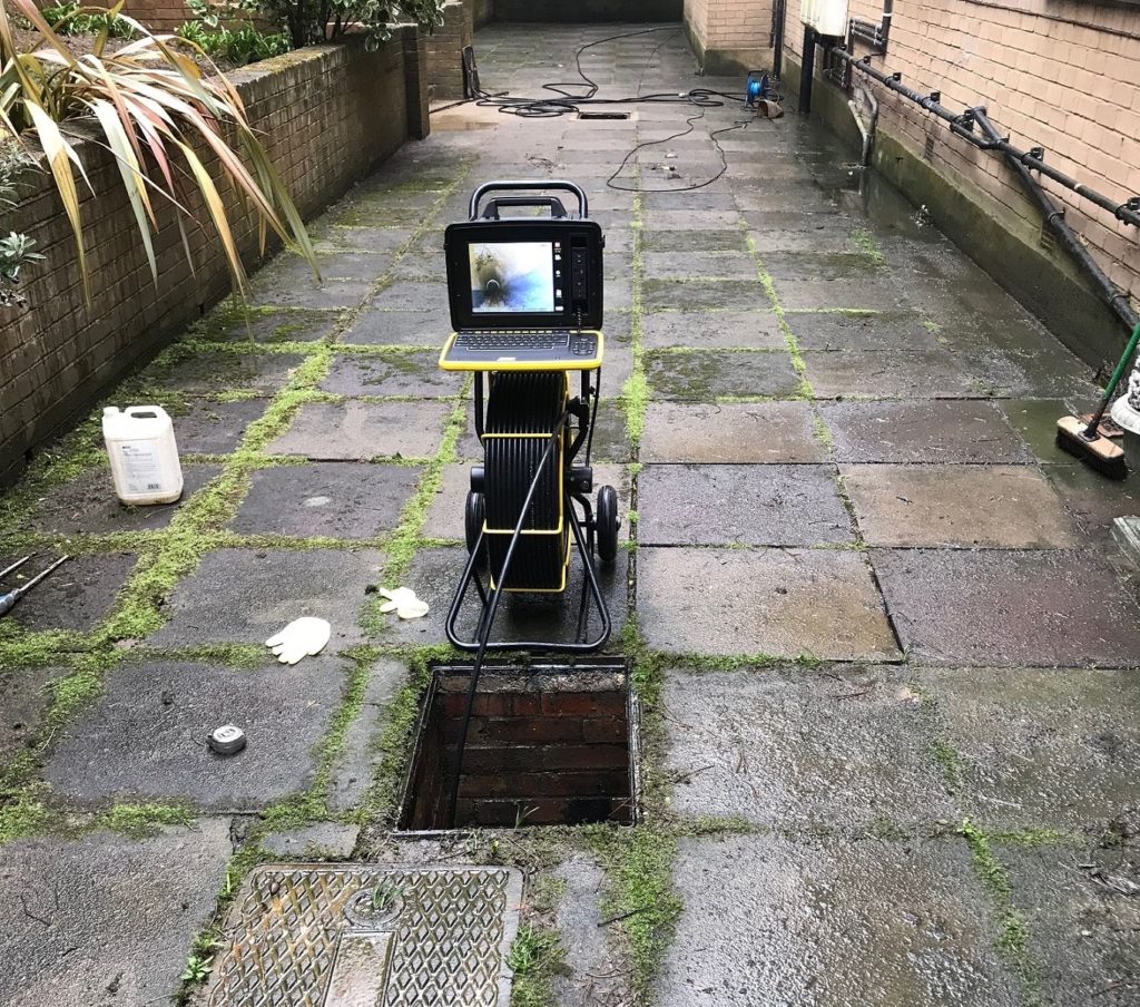 cctv drainage survey london
